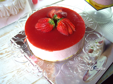 Tarta MOUSSE DE FRESAS