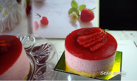 Tarta MOUSSE DE FRESAS