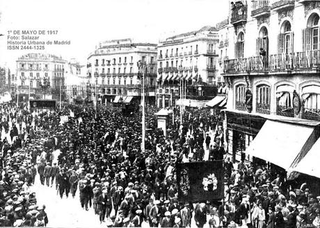 Día del Trabajo. Madrid, 1º de mayo de 1917