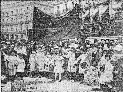 Día del Trabajo. Madrid, 1º de mayo de 1917