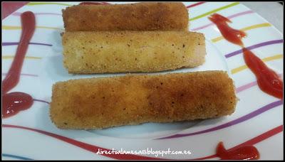 Flamenquines de jamón y queso Flamenquines de jamón y queso