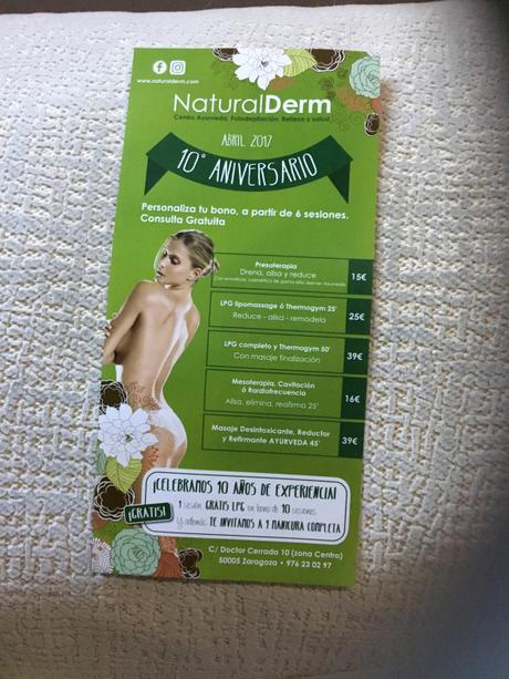 NATURALDERM ZARAGOZA CUMPLE 10 AÑOS!!!!