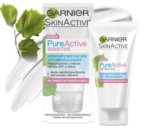 PureActive Sensitive, La Solución de Garnier SkinActive para las Pieles Sensibles y con Imperfecciones PureActive Sensitive, La Solución de Garnier SkinActive para las Pieles Sensibles y con Imperfecciones