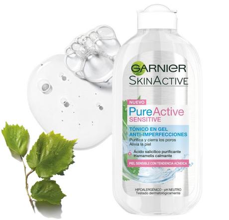 PureActive Sensitive, La Solución de Garnier SkinActive para las Pieles Sensibles y con Imperfecciones PureActive Sensitive, La Solución de Garnier SkinActive para las Pieles Sensibles y con Imperfecciones