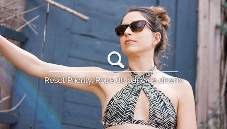 Reset Priority. Ropa de baño de diseño Reset Priority. Ropa de baño de diseño