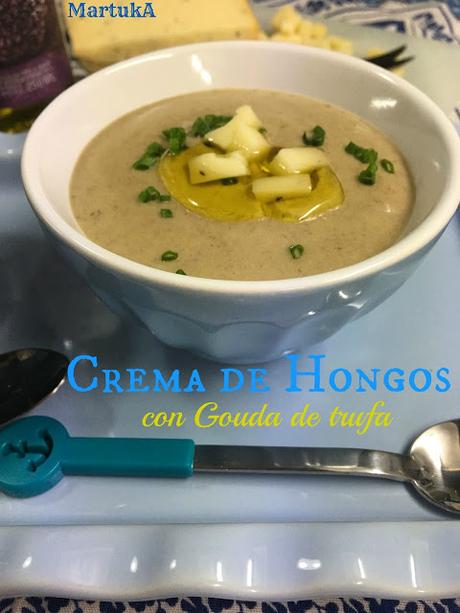 Crema De Hongos Con Gouda de Trufa