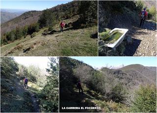 Por la cabecera del valle del Nareo (Fabarín-El Col.léu'l Oro-Col.lá Potrera-El Col.léu Felguera-El Val.le Peral)