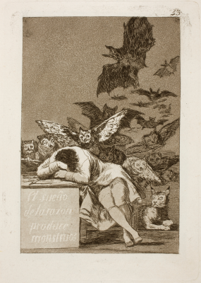 Los autorretratos de Goya.