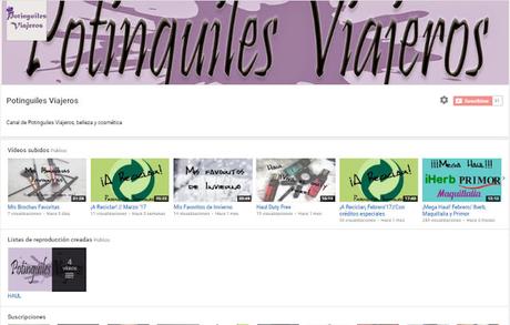 ¿Conoces mi canal de Youtube?