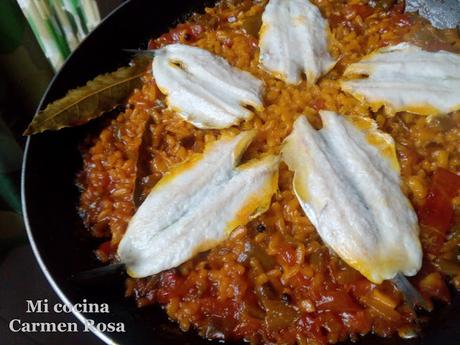 ARROZ CON BOQUERONES AL ESTILO DE MALAGA