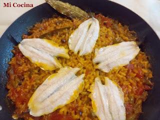 ARROZ CON BOQUERONES AL ESTILO DE MALAGA