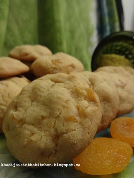 BISCUITS AUX ABRICOTS SECS / DRIED APRICOTS COOKIES / GALLETAS CON ALBARICOQUES SECOS / بسكوي بالمشمش المجفف