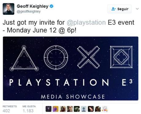 E3 2017 Sony confirma fecha y hora para su conferencia en el E3 2017
