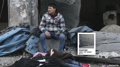 Colores Pantone para denunciar las injusticias en Siria Colores Pantone para denunciar las injusticias en Siria