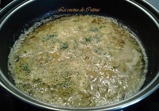 Fettuccine con nueces y limón Fettuccine con nueces y limón