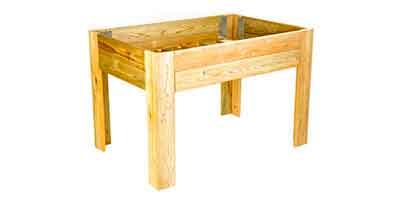 mesa cultivo madera