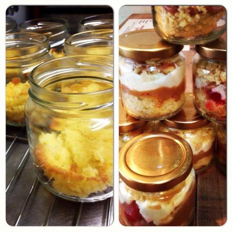 Cupcakes in a jar Cupcakes in a jar