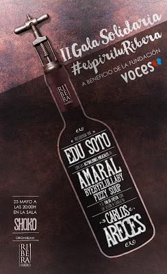Ribera del Duero celebra la II Gala Solidaria #espírituRibera a favor de VOCES con la actuación de Amaral Ribera del Duero celebra la II Gala Solidaria #espírituRibera a favor de VOCES con la actuación de Amaral