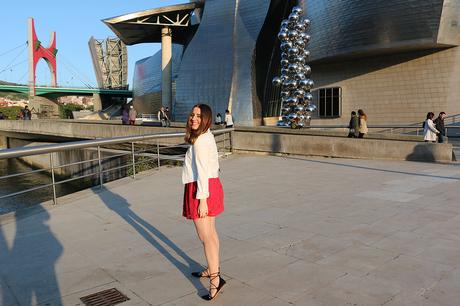 Vestido rojo para primavera