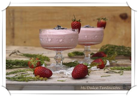 Espuma exprés de Fresas