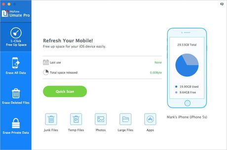 Cómo limpiar con seguridad información personal de un dispositivo iOS con iMyFone Umate Pro Cómo limpiar con seguridad información personal de un dispositivo iOS con iMyFone Umate Pro