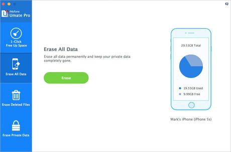 Cómo limpiar con seguridad información personal de un dispositivo iOS con iMyFone Umate Pro Cómo limpiar con seguridad información personal de un dispositivo iOS con iMyFone Umate Pro