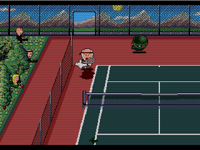 Nuevos avances en 'Papi Commando Tennis' para Mega Drive, lo nuevo del creador del shooter 'Papi Commando' Nuevos avances en 'Papi Commando Tennis' para Mega Drive, lo nuevo del creador del shooter 'Papi Commando'