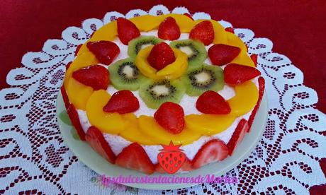 Tarta de Fruta y Yogur Tarta de Fruta y Yogur