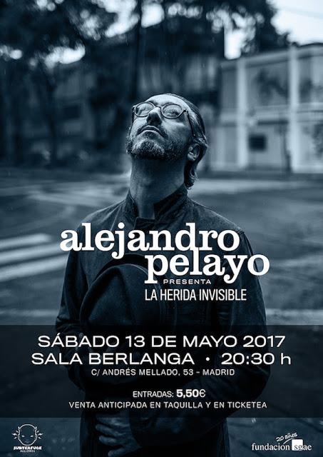 Alejandro Pelayo presenta Mayo Madrid herida Invisible