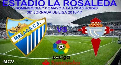 MALAGA CF vs  CELTA DE VIGO