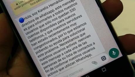 ¡Alerta! Este es el mensaje de #WhatsApp en el que no debes creer jamás ¡Alerta! Este es el mensaje de #WhatsApp en el que no debes creer jamás