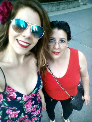 Mamá Y Yo En Nueva York Visitar Nueva York