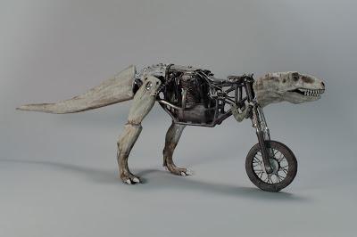 Los dinosaurios motorizados de Hironobu Shiozawa