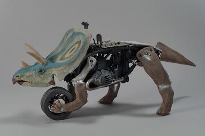 Los dinosaurios motorizados de Hironobu Shiozawa