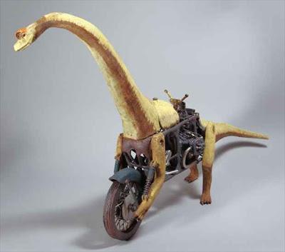 Los dinosaurios motorizados de Hironobu Shiozawa