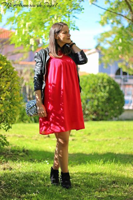 Outfit: Look Premamá Vestido Oversize