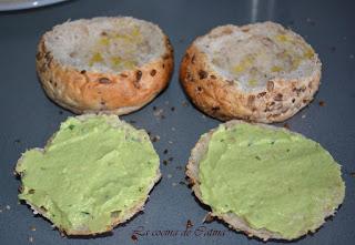 Bocadillo vegetariano Bocadillo vegetariano