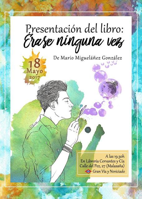 Presentación del primer poemario de Mario Migueláñez González