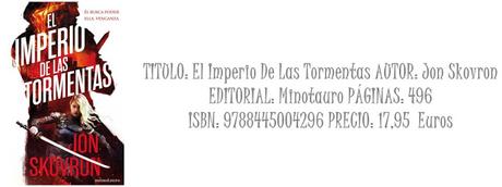 Reseña: El imperio de las tormentas