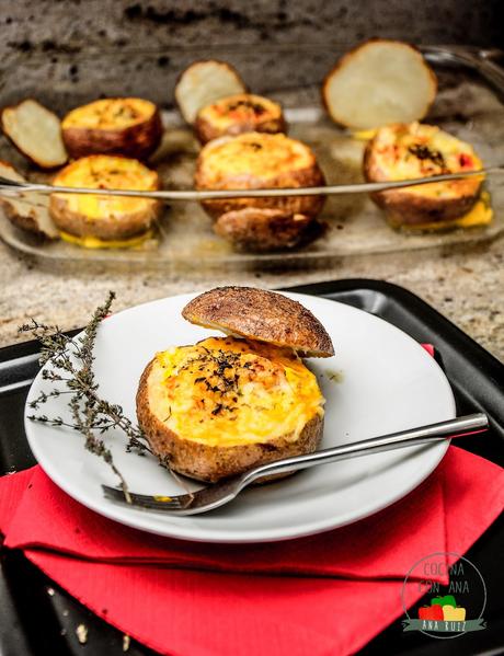 PATATAS AL HORNO RELLENAS