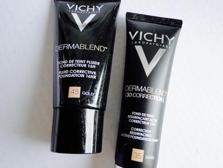Dermablend de Vichy, bases súper cubritivas para pieles con imperfecciones.