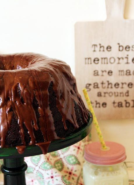 Chocolate & Banana Bundt Cake