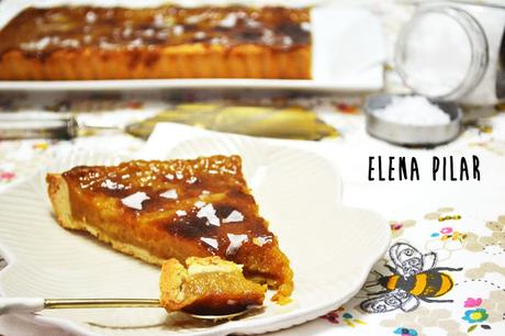 Tarta de miel con un toque de sal Tarta de miel con un toque de sal