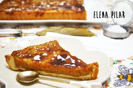 Tarta de miel con un toque de sal Tarta de miel con un toque de sal