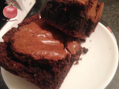 Brownie de chocolate sin gluten