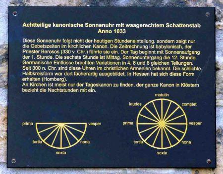 Reloj canónico de San Miguel en Hildesheim Reloj canónico de San Miguel en Hildesheim