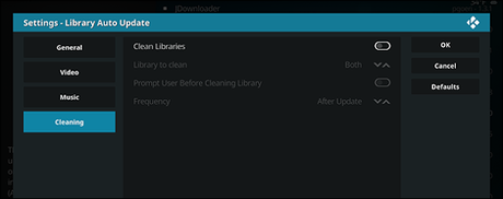 Como configurar que la Libreria de Kodi se actualice automáticamente