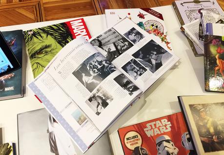 Libros de todas clases desde Marvel hasta cómo se crean los dibujos de Disney :) Un día en la vida de una blogger de Moda y Belleza