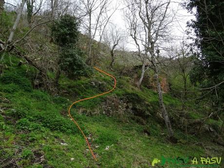 Ruta al CARRIÁ desde SAN IGNACIO por las Canales de VALLE MURA y VALLESOTU, Ponga