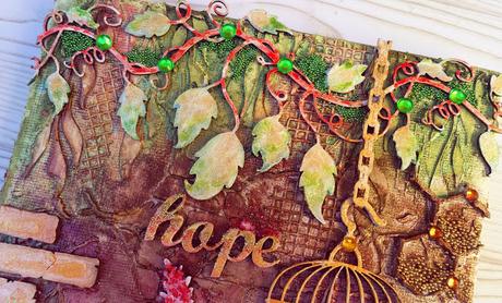 Mixed Media Canvas: Hope